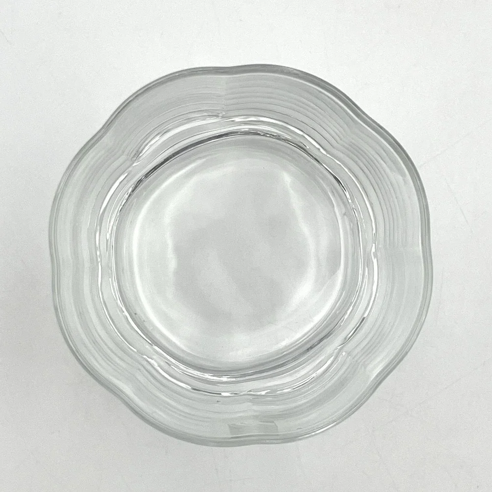 Luigi Bormioli Light & Music Italy‎ Whiskey Glasses Set of 4 Oval Base Tumblers